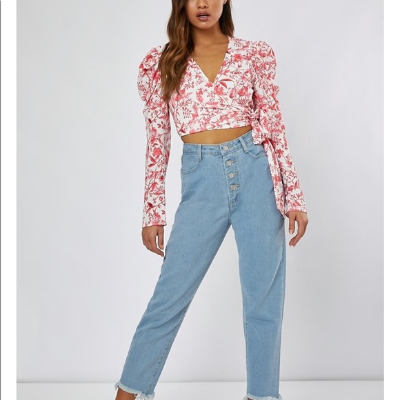 Lorna Luxe chinoiserie Peekaboo back top  top beautiful top size NWT UK 18 - Picture 12 of 16